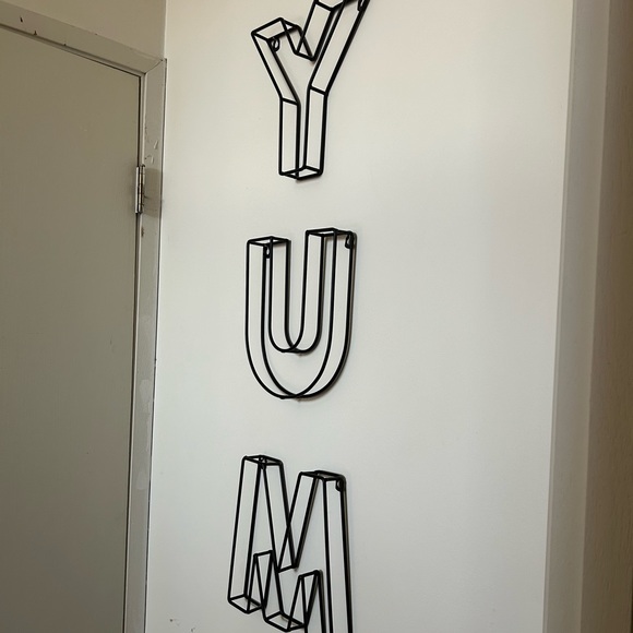 3 Piece Wall Decor Sign YUM - Target - Picture 2 of 8